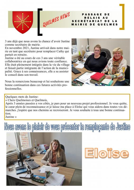 Nouvelle secretaire de mairie 2 page 1